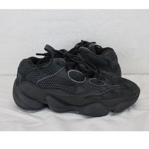 Adidas Yeezy 500 Sneakers Triple Black‎ Suede Athletic Shoes Mens Size 6.5